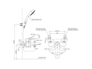 Sen Tắm Nóng Lạnh TOTO TBG07302V