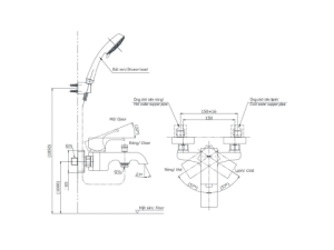 Sen Tắm Nóng Lạnh TOTO TBG08302VA