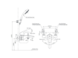 Sen Tắm Nóng Lạnh TOTO TBG09302V