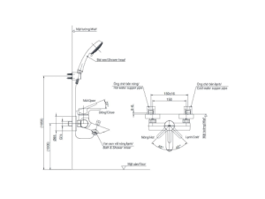 Sen Tắm Nóng Lạnh TOTO TBS01302V