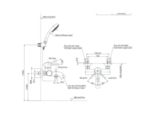 Sen Tắm Nóng Lạnh TOTO TBS02302V