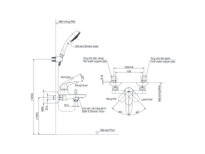 Sen Tắm Nóng Lạnh TOTO TBS03302V